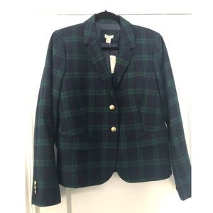 J Crew Blackwatch Blazer